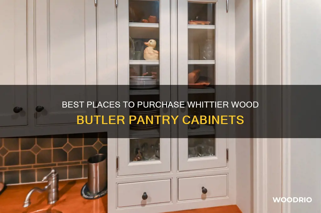 where to buy whittier wood butler pantry