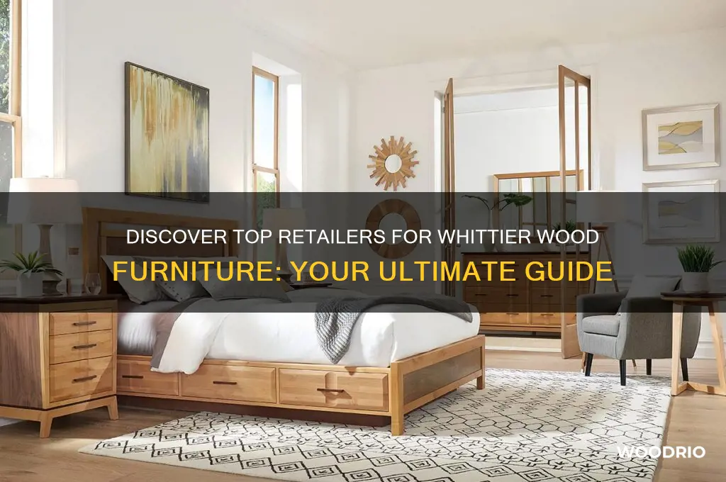 where to buy whittier wood furniture