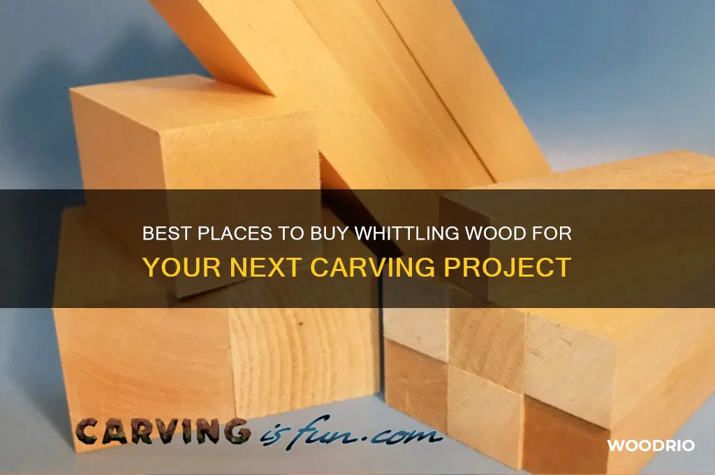 where to buy whittling wood