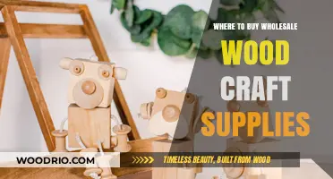 Top Wholesale Wood Craft Supplies: Best Sources for Crafters