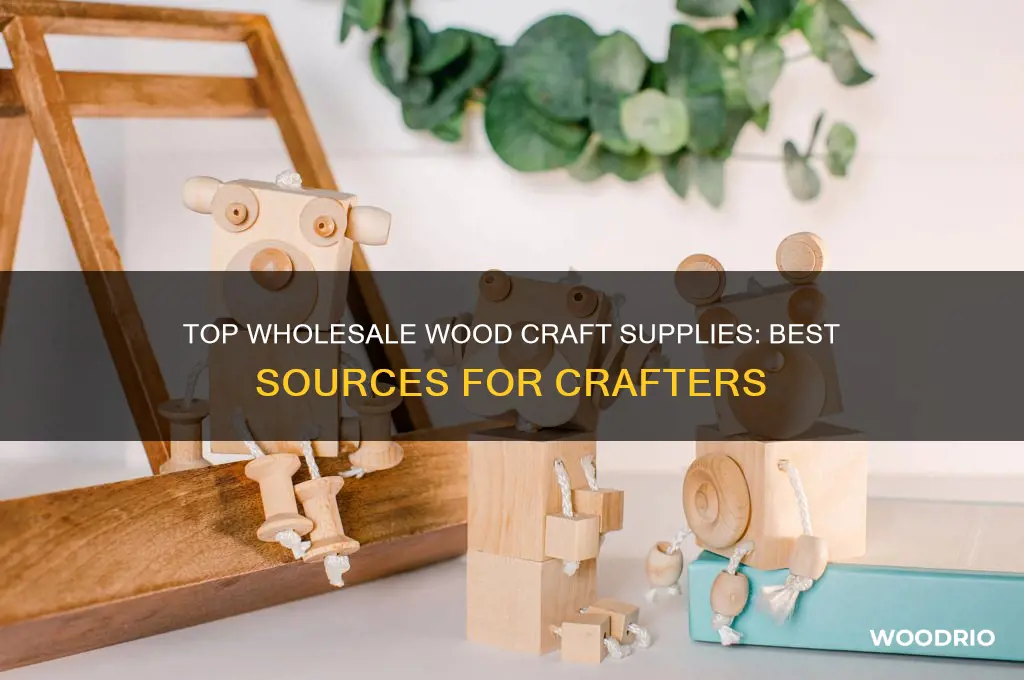 where to buy wholesale wood craft supplies