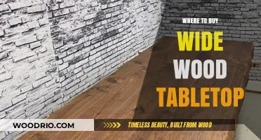 Top Places to Purchase Wide Wood Tabletops for Your Home