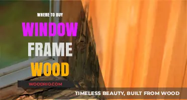 Best Places to Purchase High-Quality Window Frame Wood Online & Locally