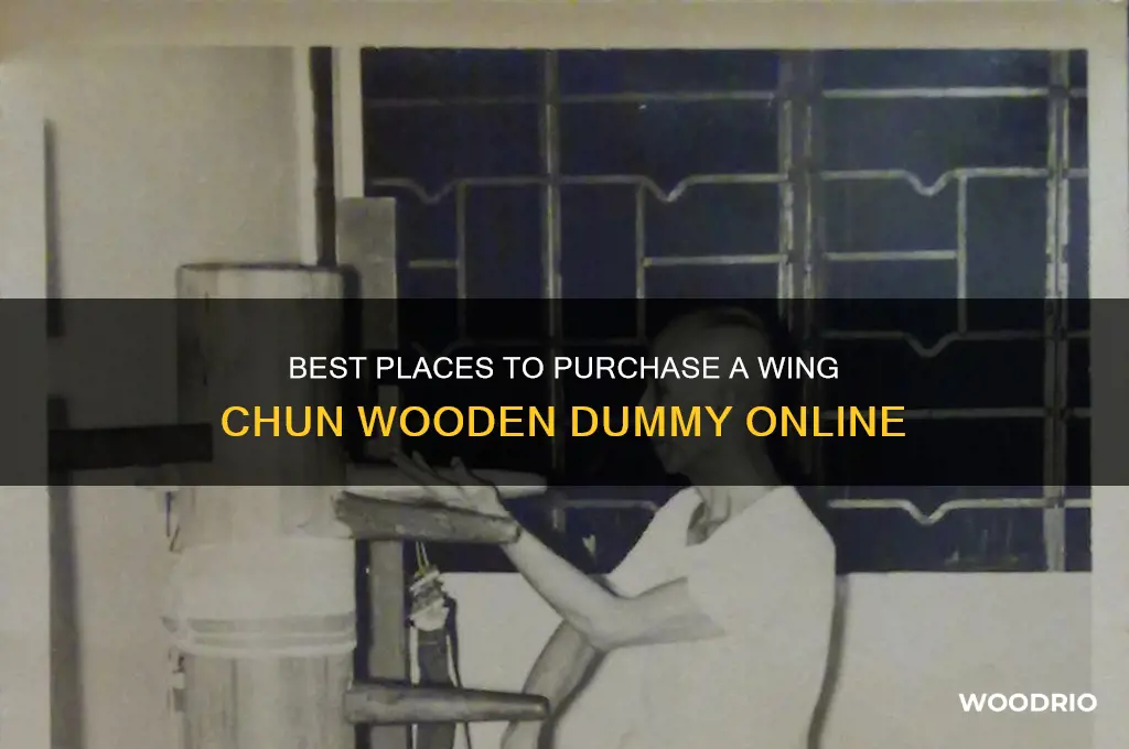 where to buy wing chun wooden dummy