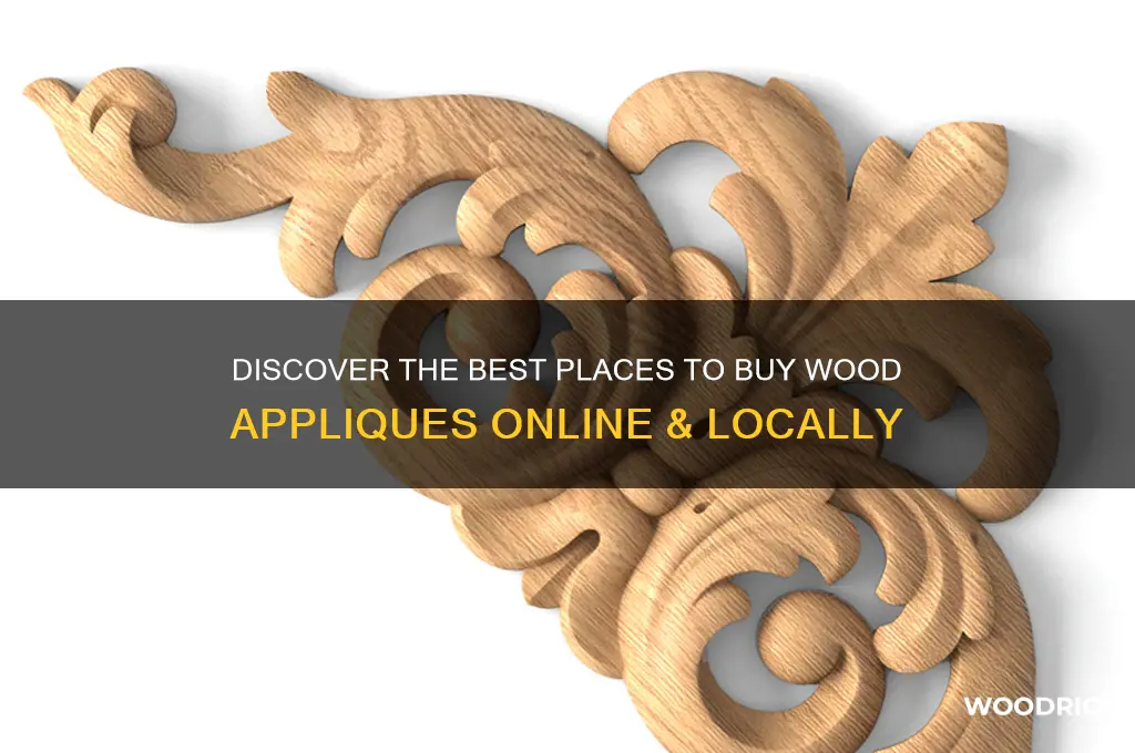 where to buy wood appliques