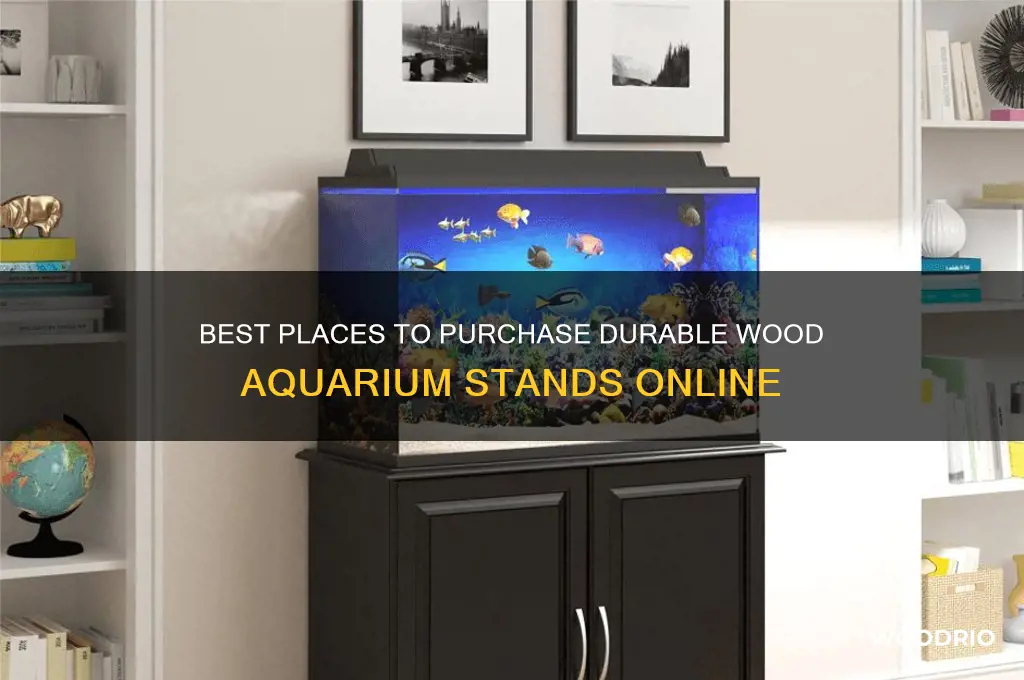 where to buy wood aquarium stands