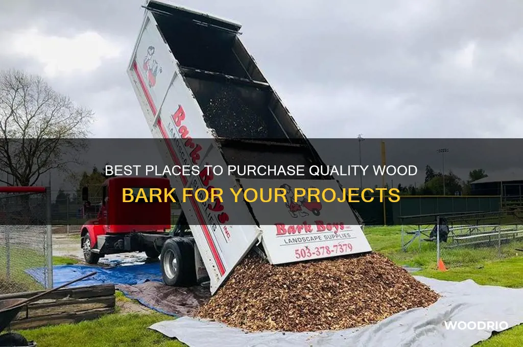 where to buy wood bark