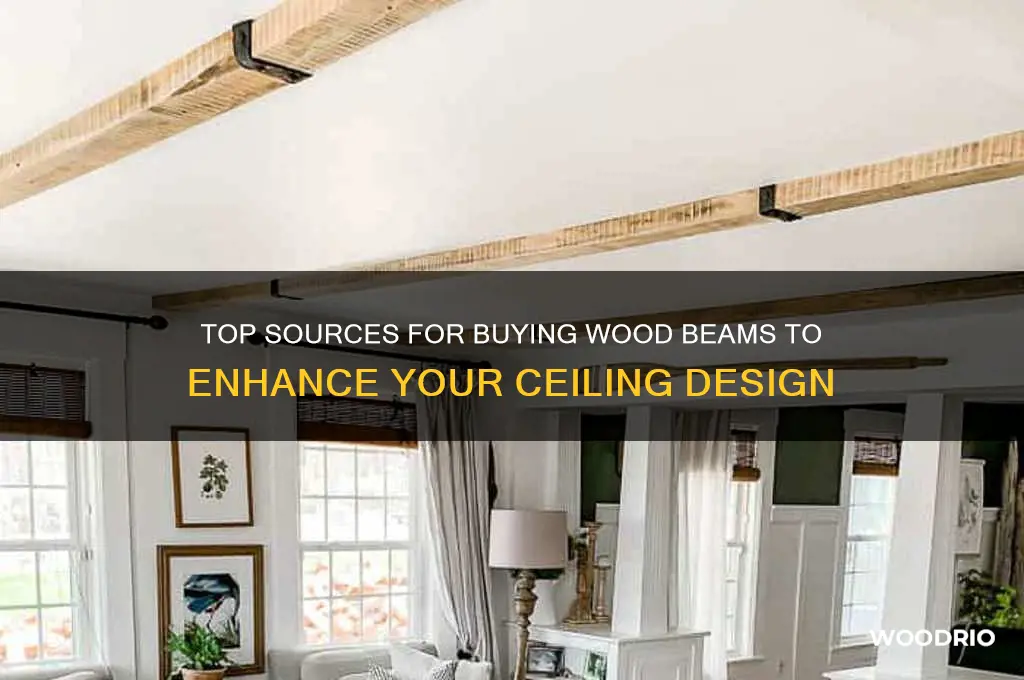 where to buy wood beams for ceiling