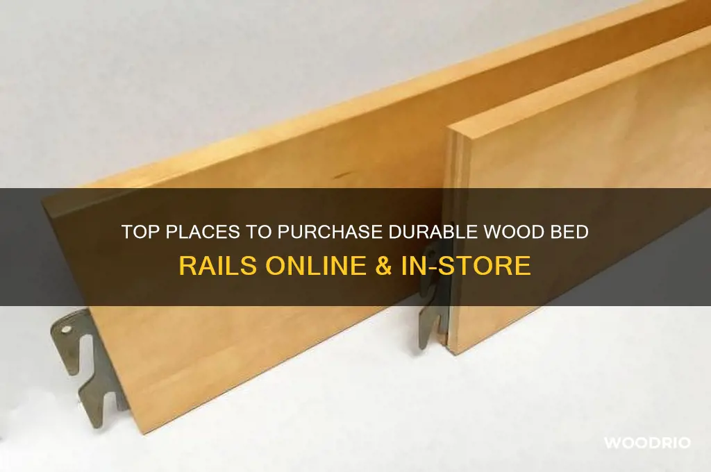 where to buy wood bed rails