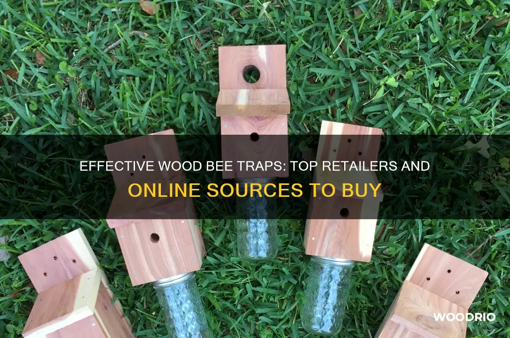 where to buy wood bee traps