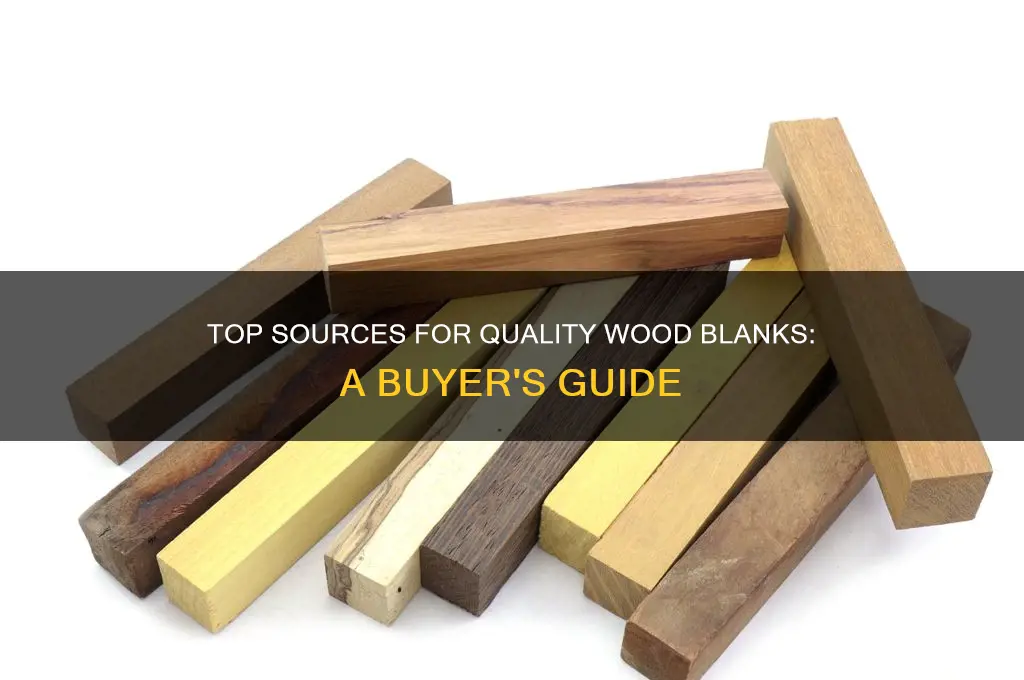 where to buy wood blanks