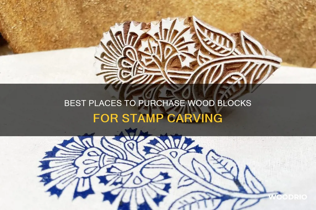 where to buy wood blocks for stamps