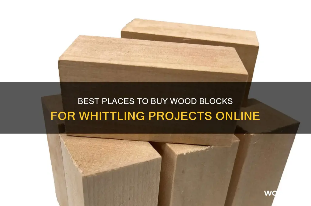 where to buy wood blocks for whittling