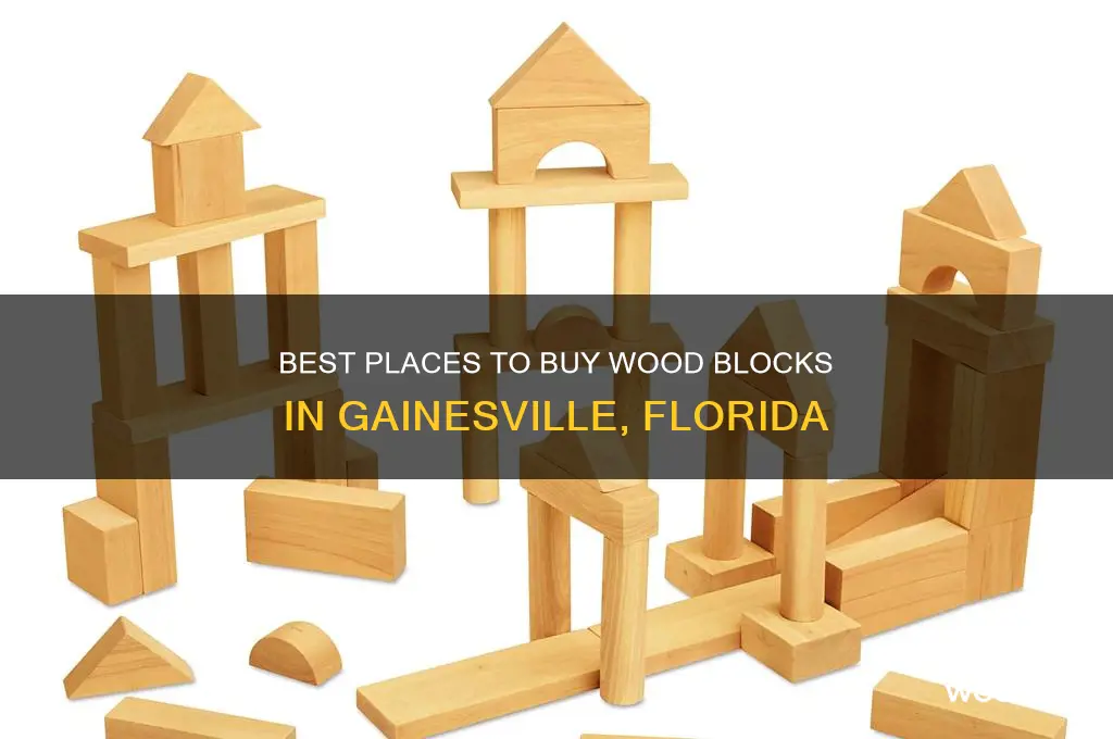 where to buy wood blocks gainesville