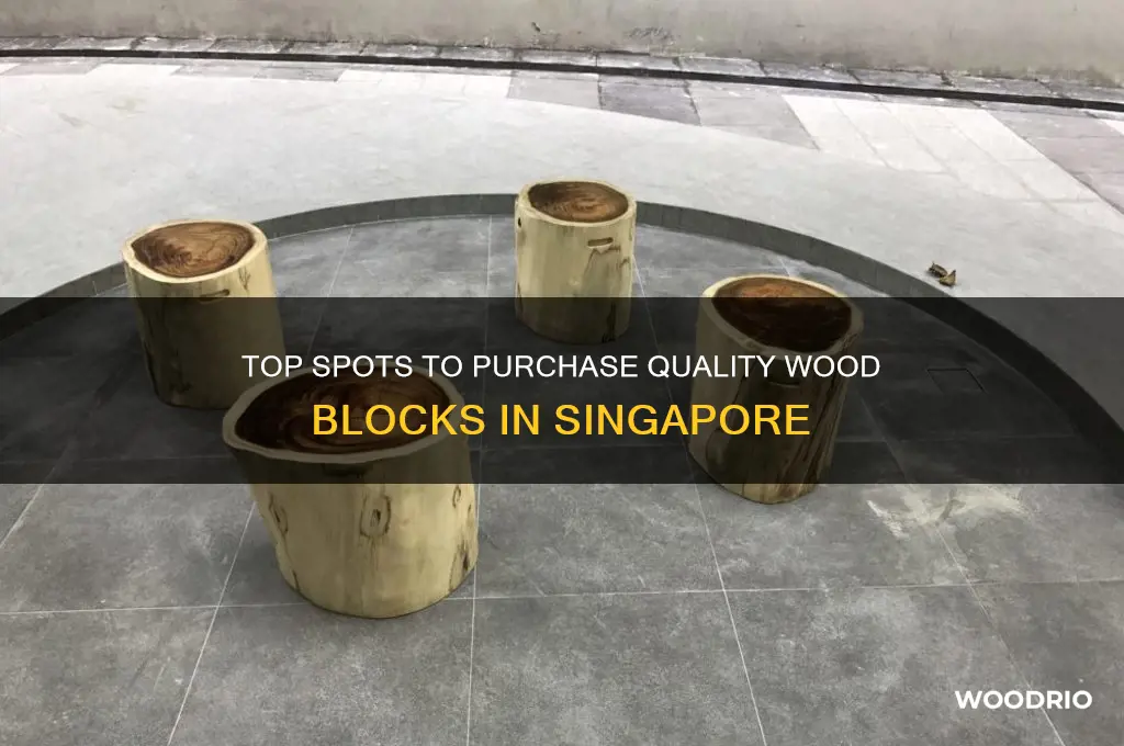 where to buy wood blocks singapore