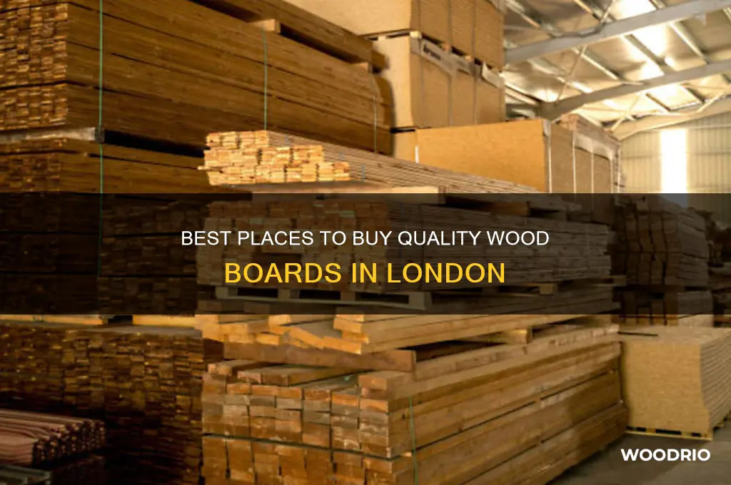 where to buy wood board in london