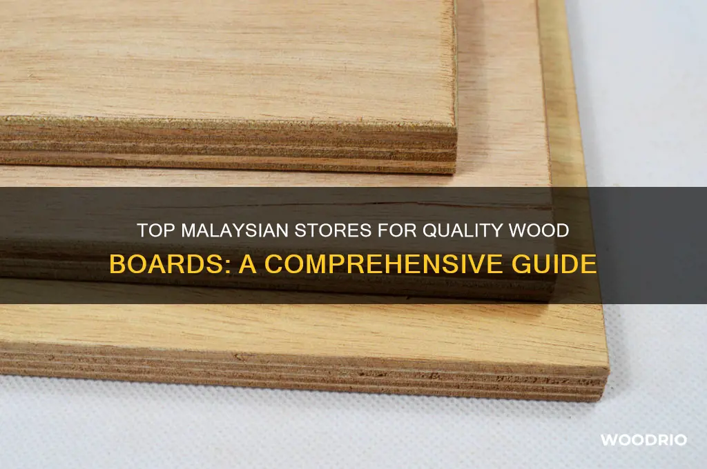 where to buy wood board in malaysia