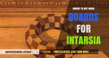 Best Places to Purchase Wood Boards for Intarsia Projects