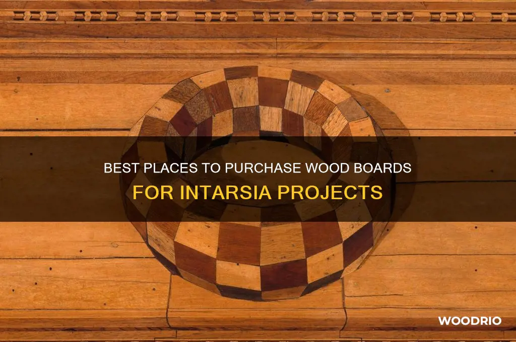 where to buy wood boards for intarsia
