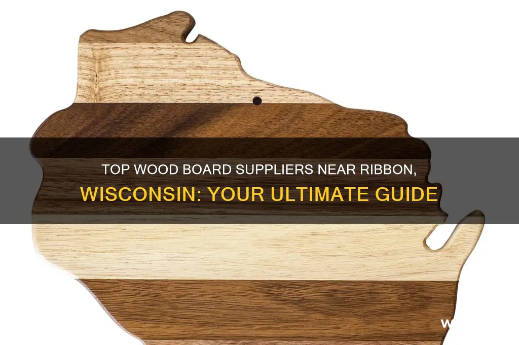 where to buy wood boards near ribbon wisconsin