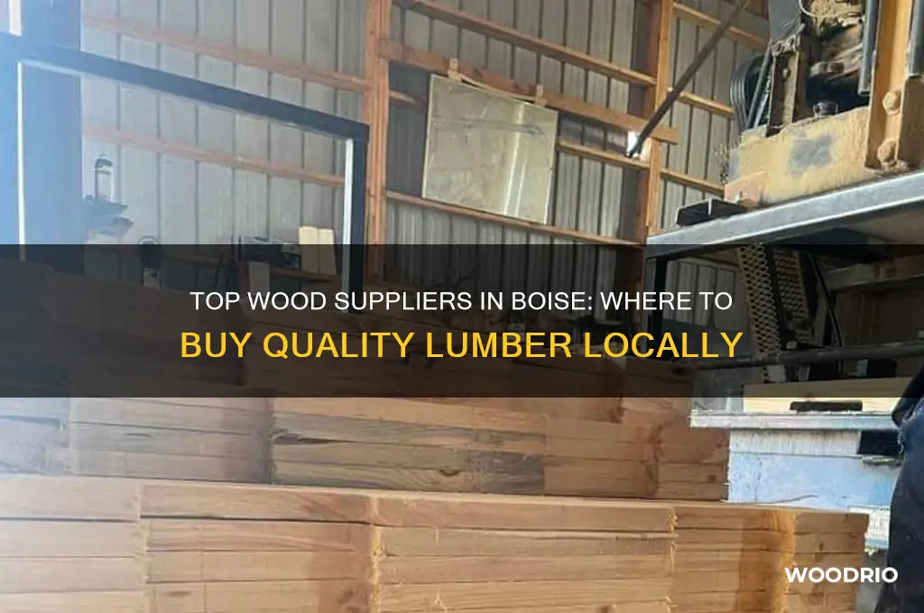 where to buy wood boise
