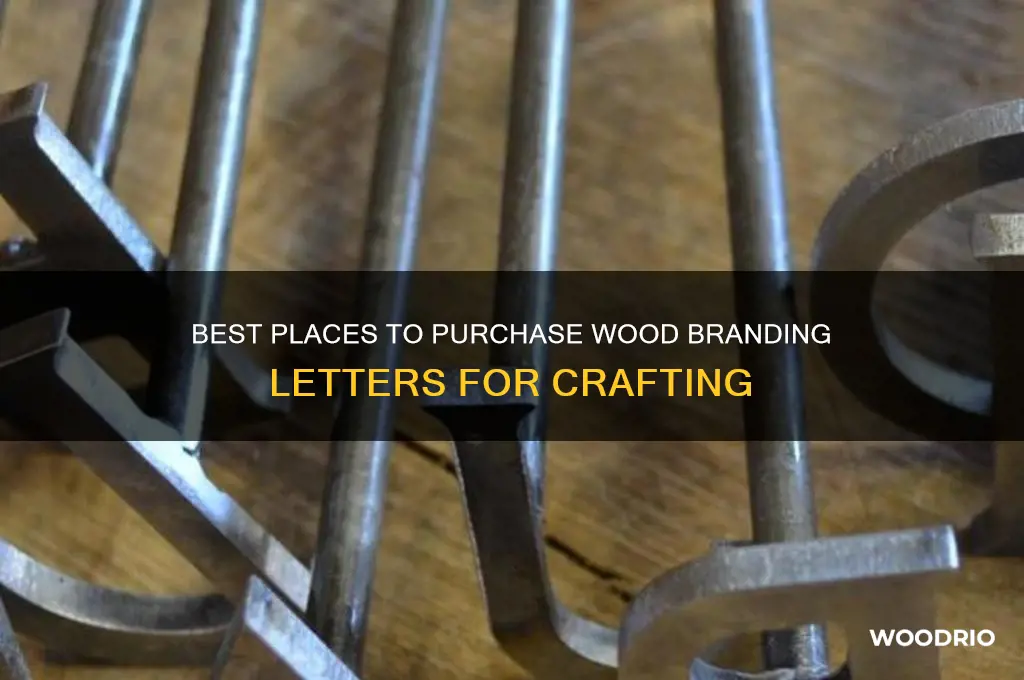 where to buy wood branding letters