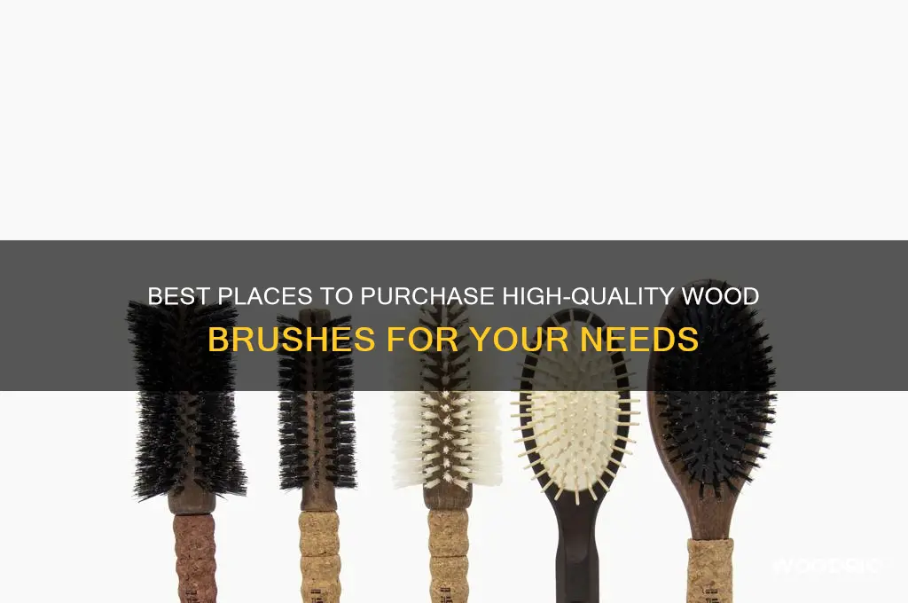where to buy wood brush