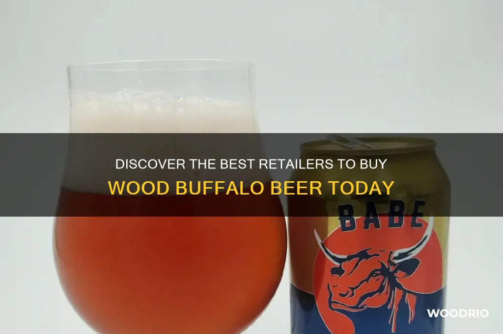 where to buy wood buffalo beer