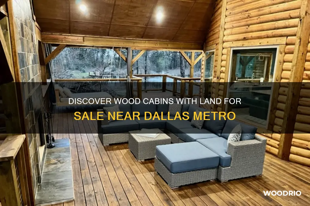 where to buy wood cabins with land near dallas metro