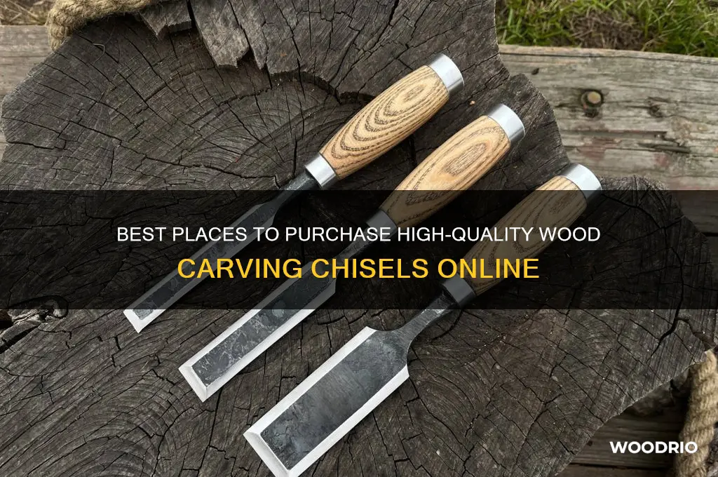 where to buy wood carving chisels