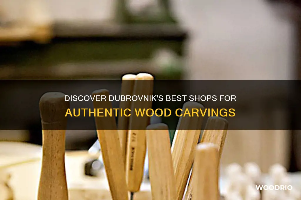 where to buy wood carvings dubrovnik