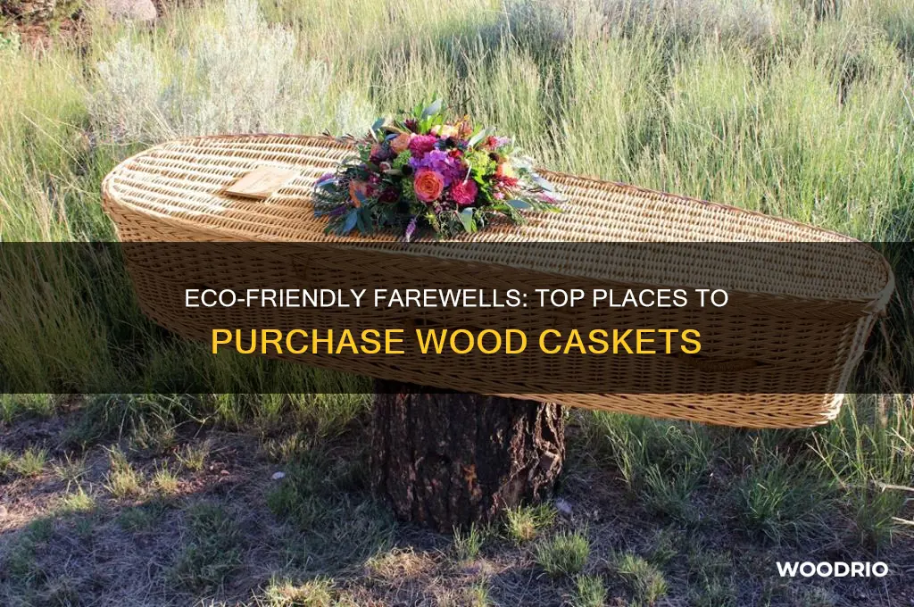 where to buy wood caskets