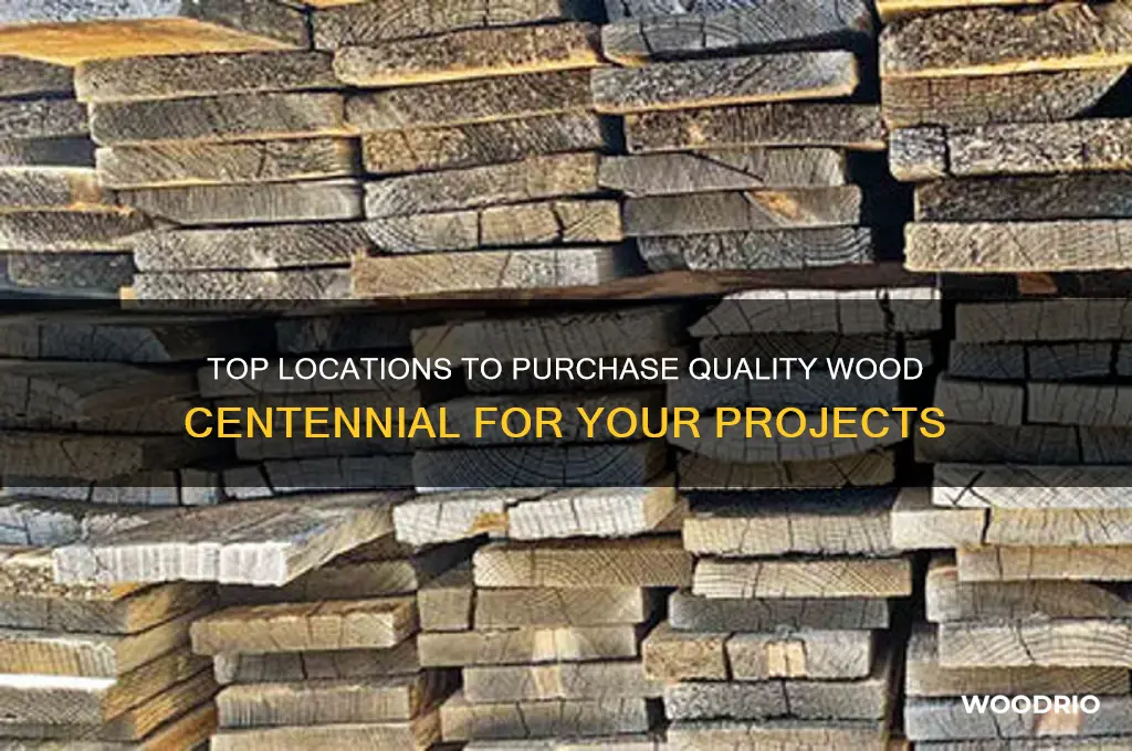 where to buy wood centennial