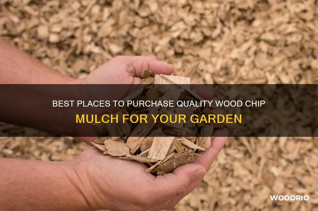where to buy wood chip mulch
