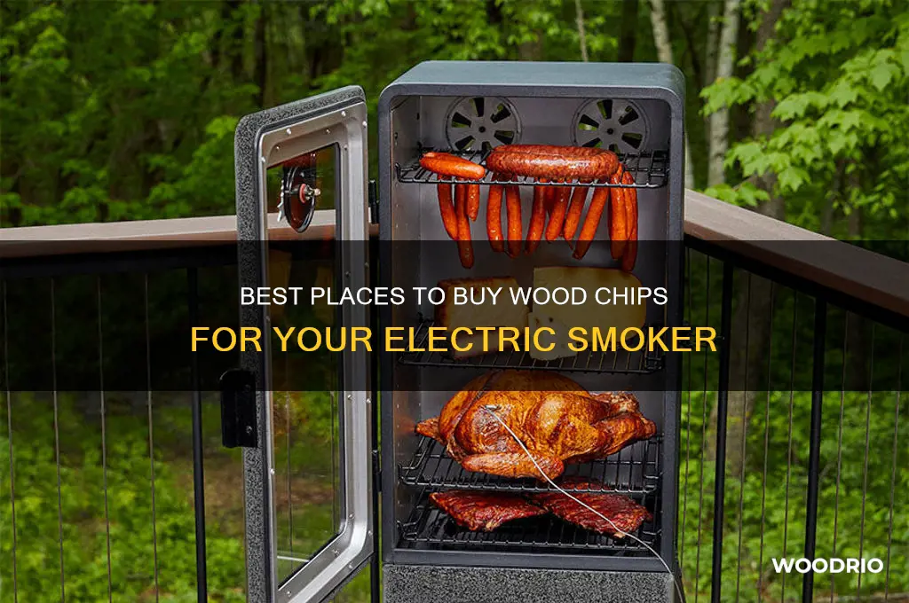 where to buy wood chips for electric smoker