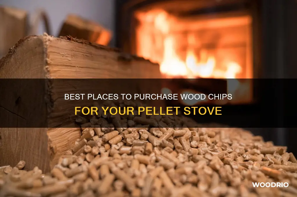 where to buy wood chips for pellet stove