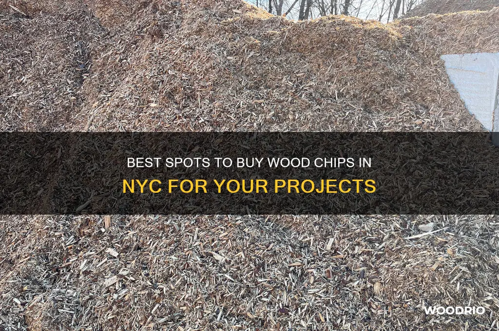 where to buy wood chips in nyc