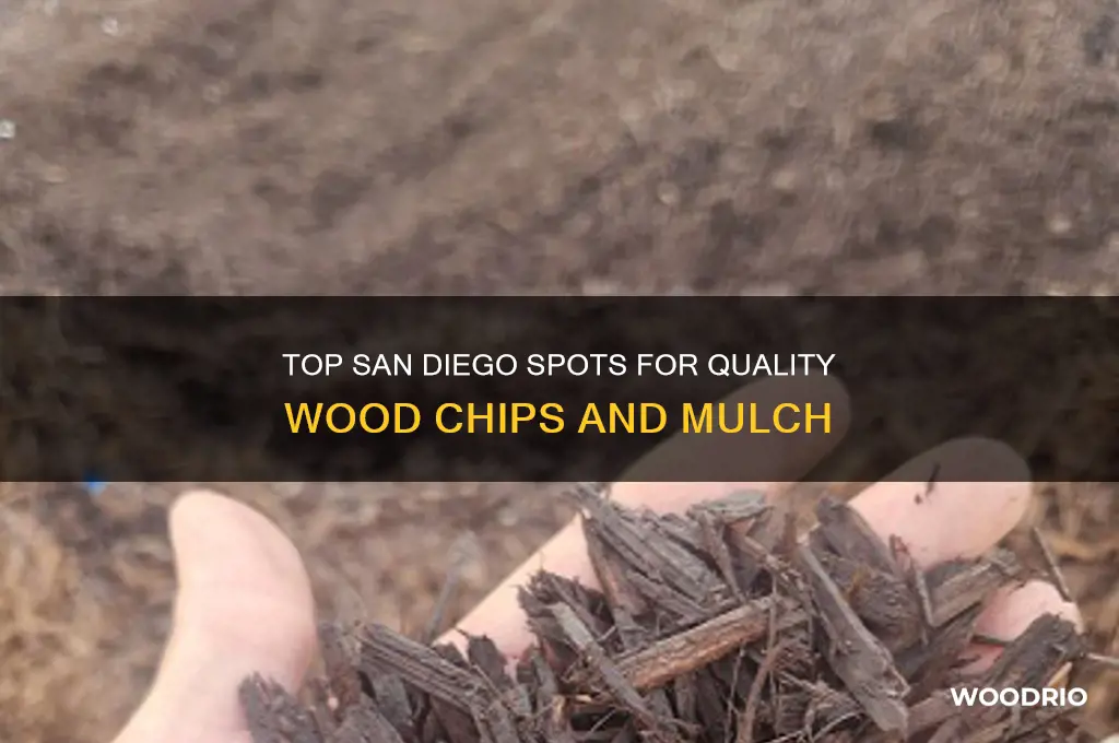 where to buy wood chips in san diego