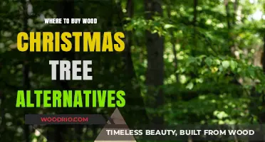 Eco-Friendly Holiday Decor: Unique Wood Christmas Tree Alternatives to Buy
