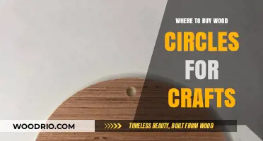 Best Places to Buy Wood Circles for Craft Projects Online