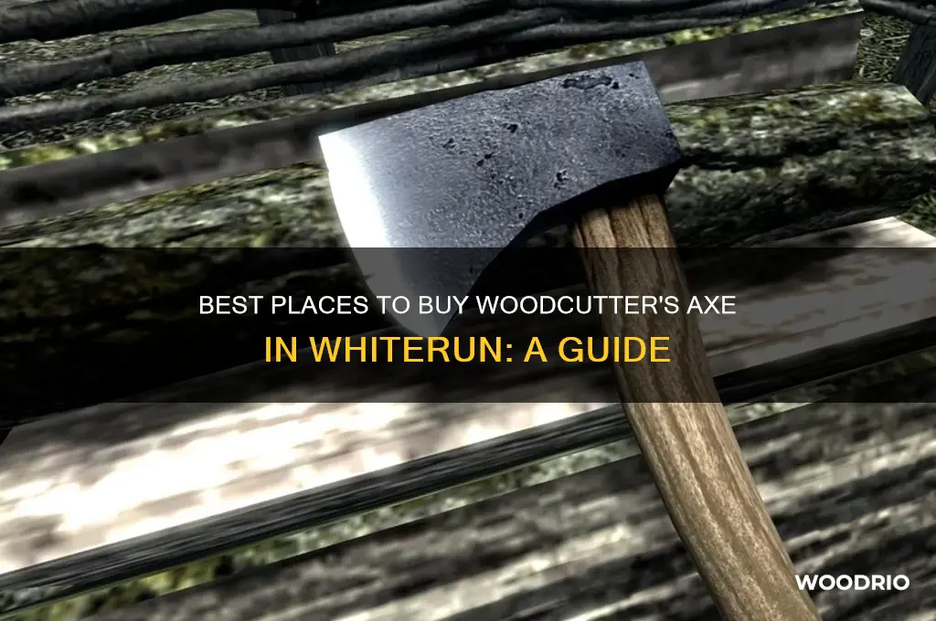 where to buy wood citters axe in whiterun