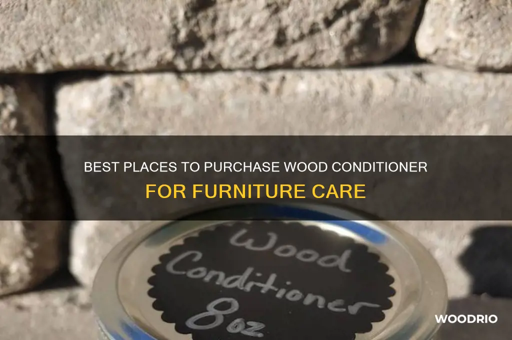where to buy wood conditioner