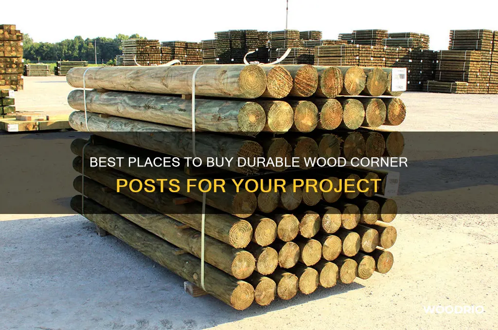 where to buy wood corner posts