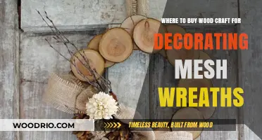 Top Wood Craft Suppliers for Stunning Mesh Wreath Decorations