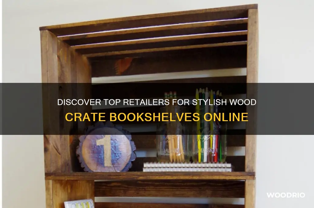 where to buy wood crates book