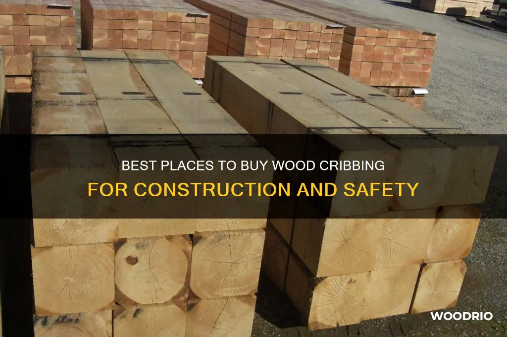 where to buy wood cribbing