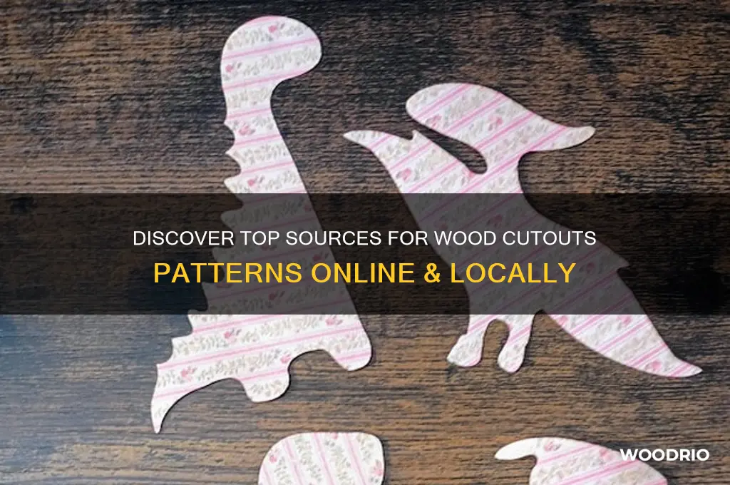 where to buy wood cutouts patterns