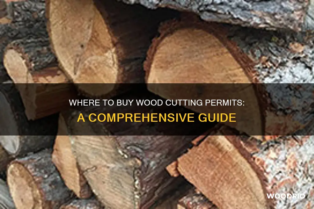 where to buy wood cutting permits
