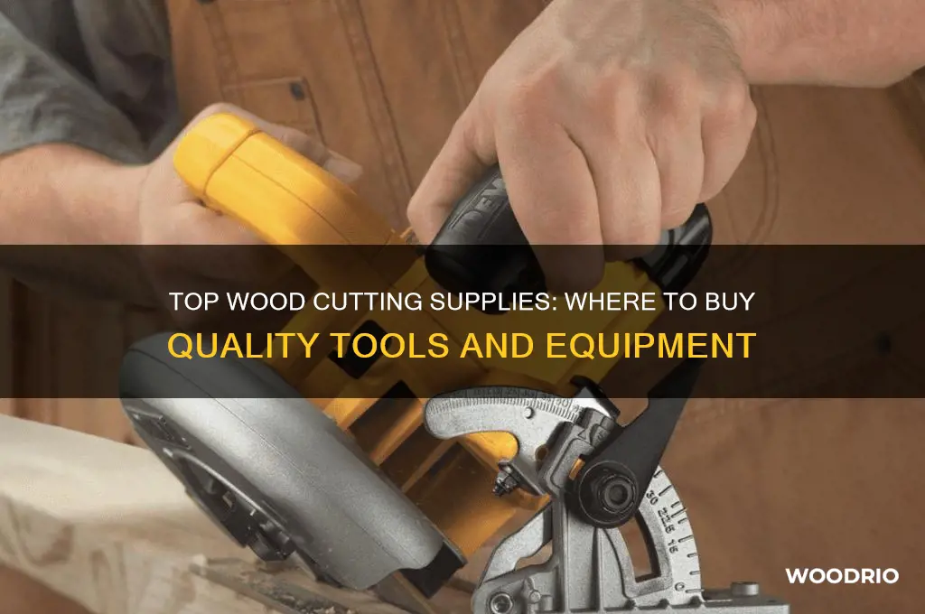 where to buy wood cutting supplies