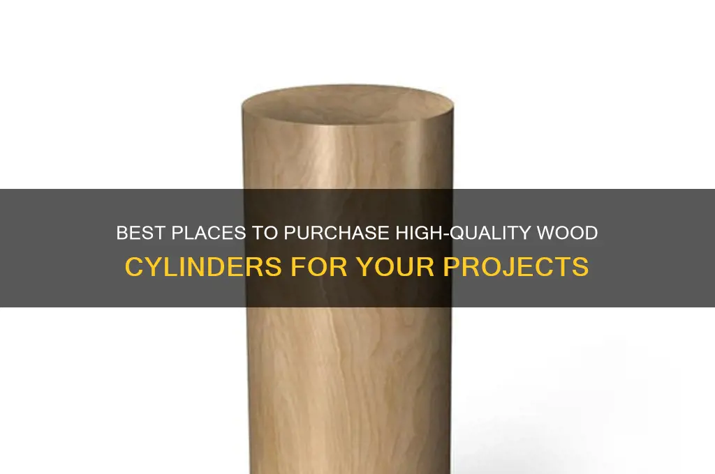 where to buy wood cylinders